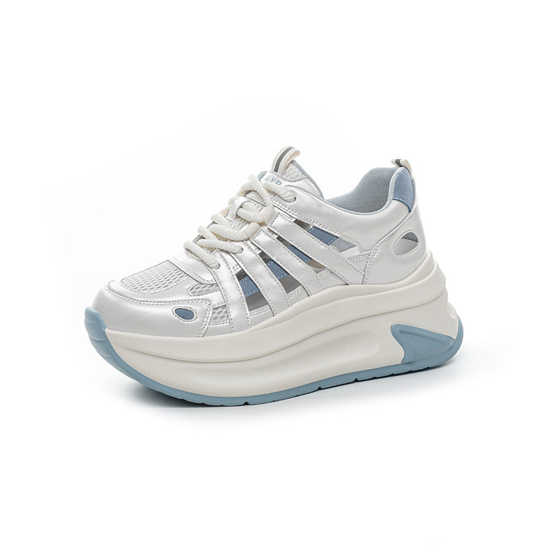 Women's Breathable Platform Height Increasing Insole Dad Fashion Women's Casual Shoes