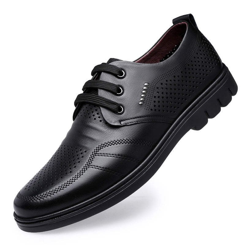 Men's Old Man's Head Soft Sole Business Formal Leather Shoes