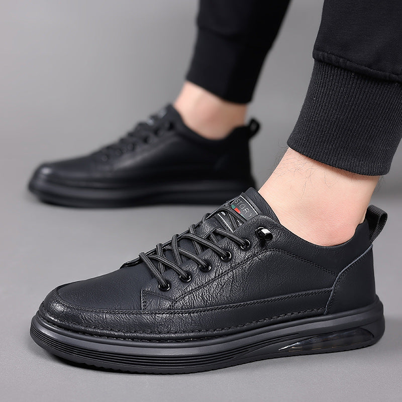 Men's With Veet Sports Board Trendy Green Sneakers