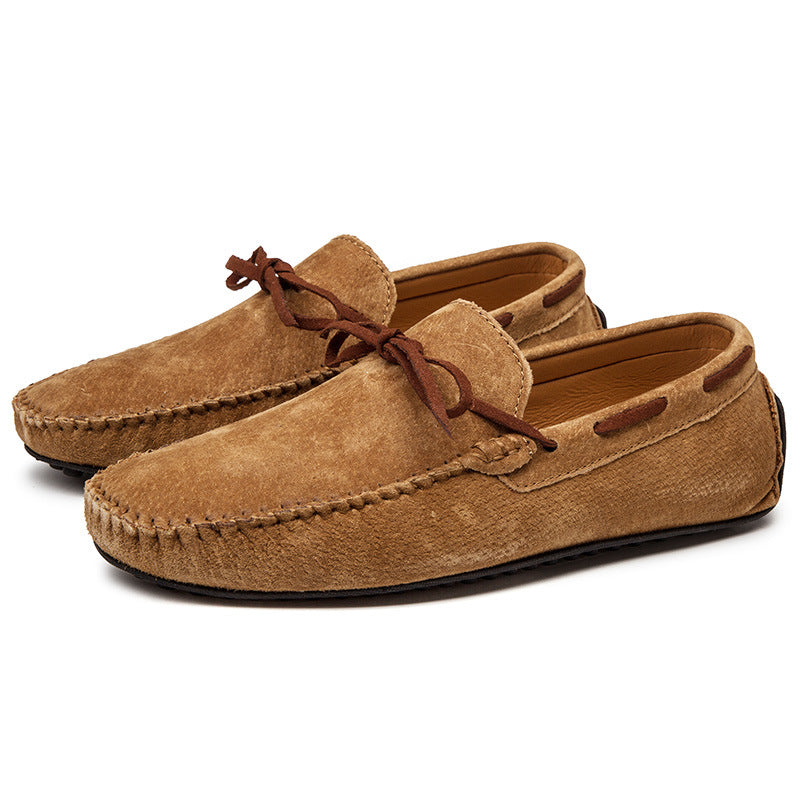 Men's Plus Size Fashion Classic Bow Convenient Loafers