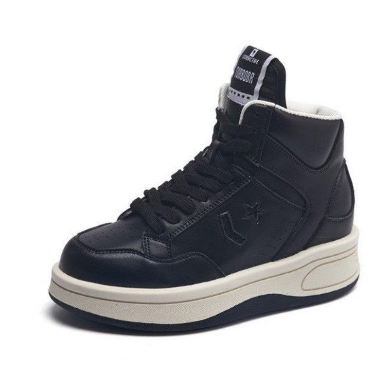 Women's Increasing Insole Spring Thick Bottom White Super Women's Shoes