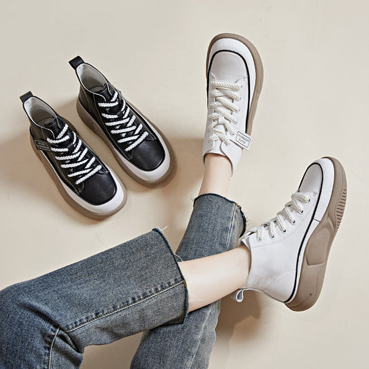 Doctor Duty Pregnant Mother Warm White Plus Casual Shoes