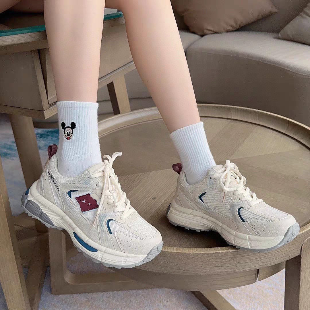 Women's Dad Retro Autumn Mesh Breathable Lightweight Sneakers