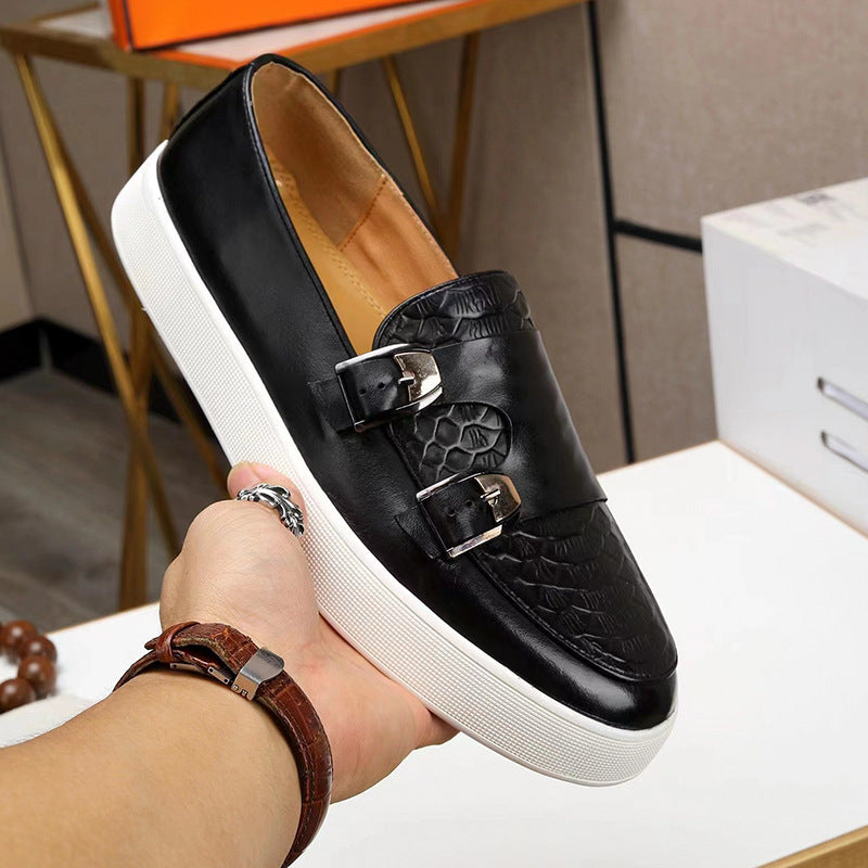 Men's Slip-on Korean Style British Fashion First Casual Shoes