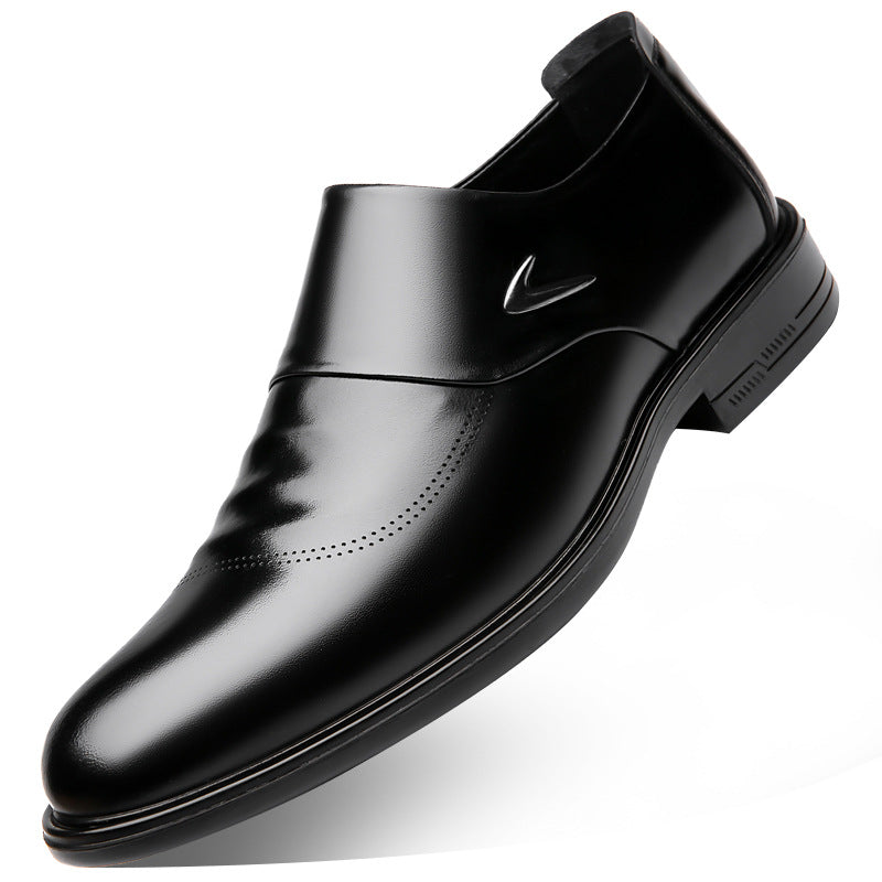 Men's Cowhide Business Formal Soft British Leather Shoes