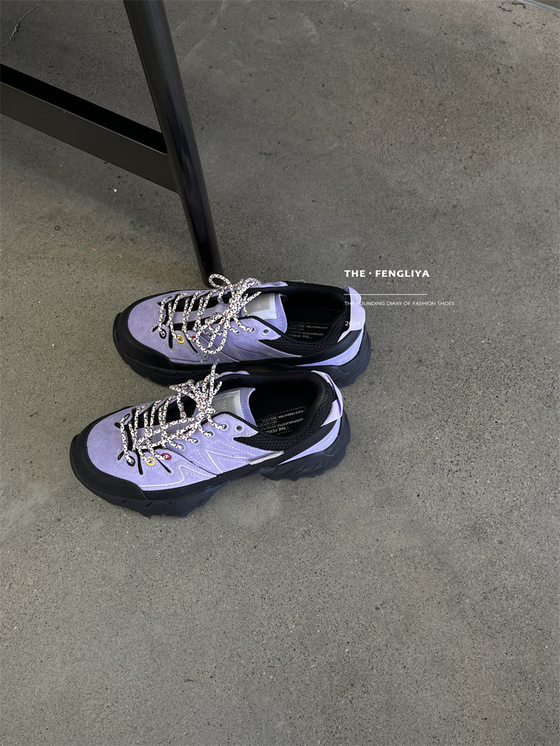 Ugly Adorable With Hiking Round Head Autumn Casual Shoes
