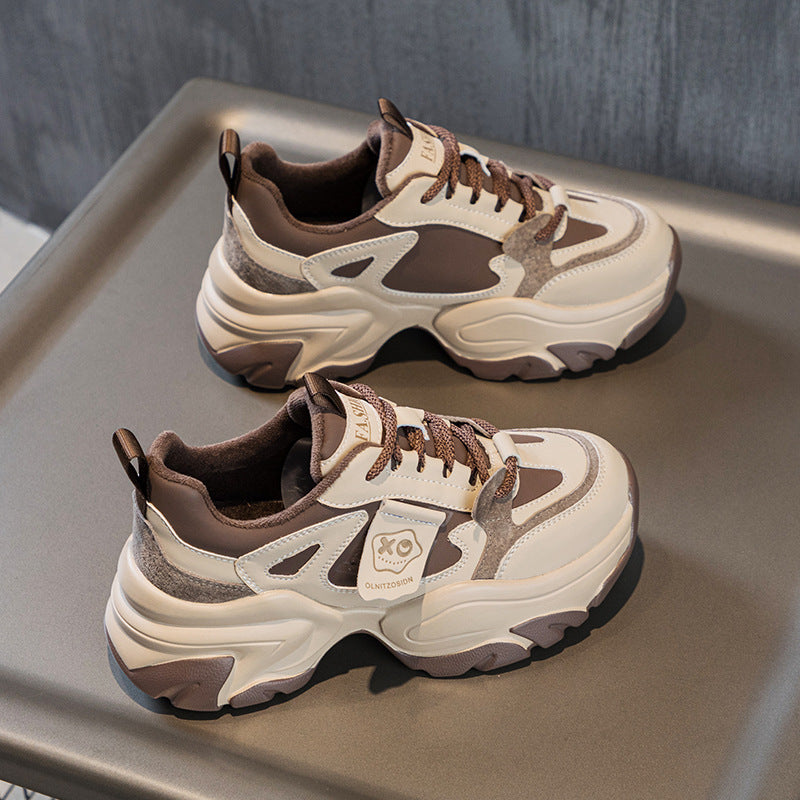 Women's Platform Dad Leisure Genuine Running Women's Sports Shoes