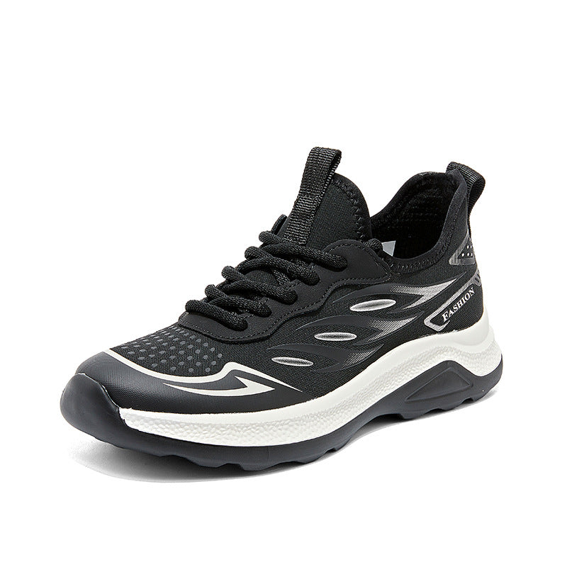 Women's Mesh Flying Woven Plus Size Sports Casual Shoes