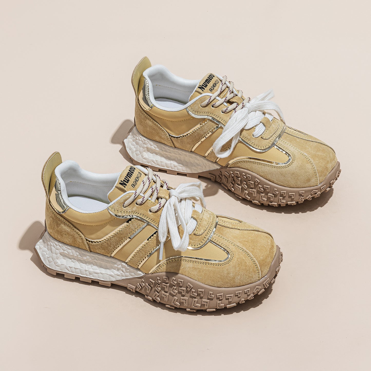 Women's Dad Platform Elevator Wild Breathable Sports Sneakers