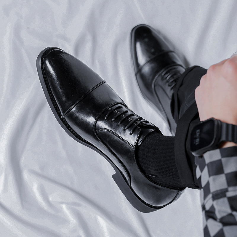 Height Increasing Male Martin Cotton Business Formal Wear Wedding Bridegroom Boots