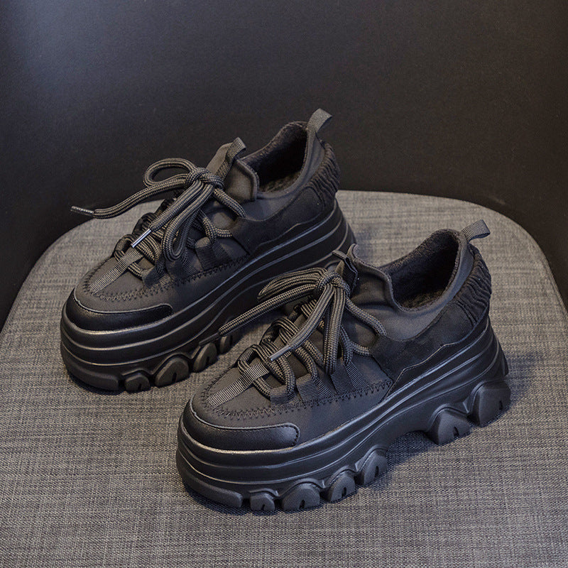 Women's Live Broadcast Muffin Platform Dad Fashion Sneakers