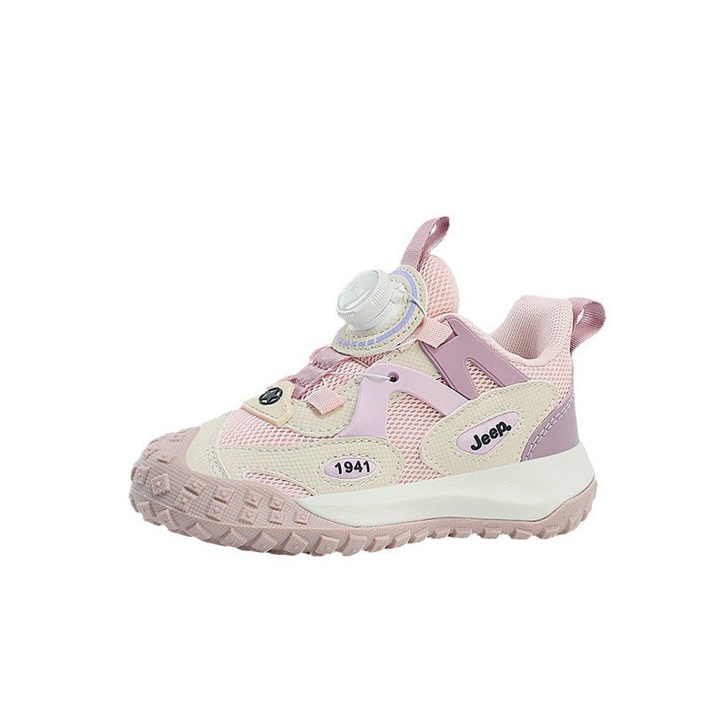 Children's Knob Soft Bottom Outdoor Mountaineering Autumn Sneakers