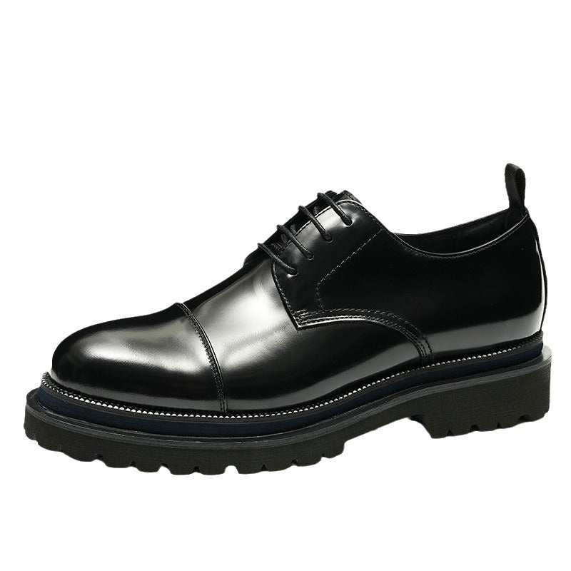 Men's Formal Wear Business Cowhide Lining British Leather Shoes