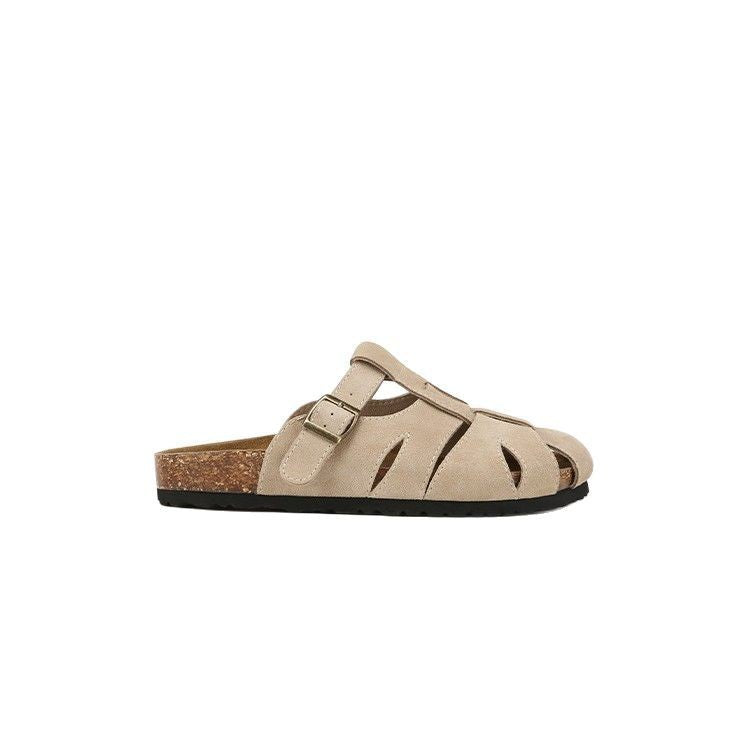 Women's Wearing Doctrine Authentic Hollow Out Thick Sandals