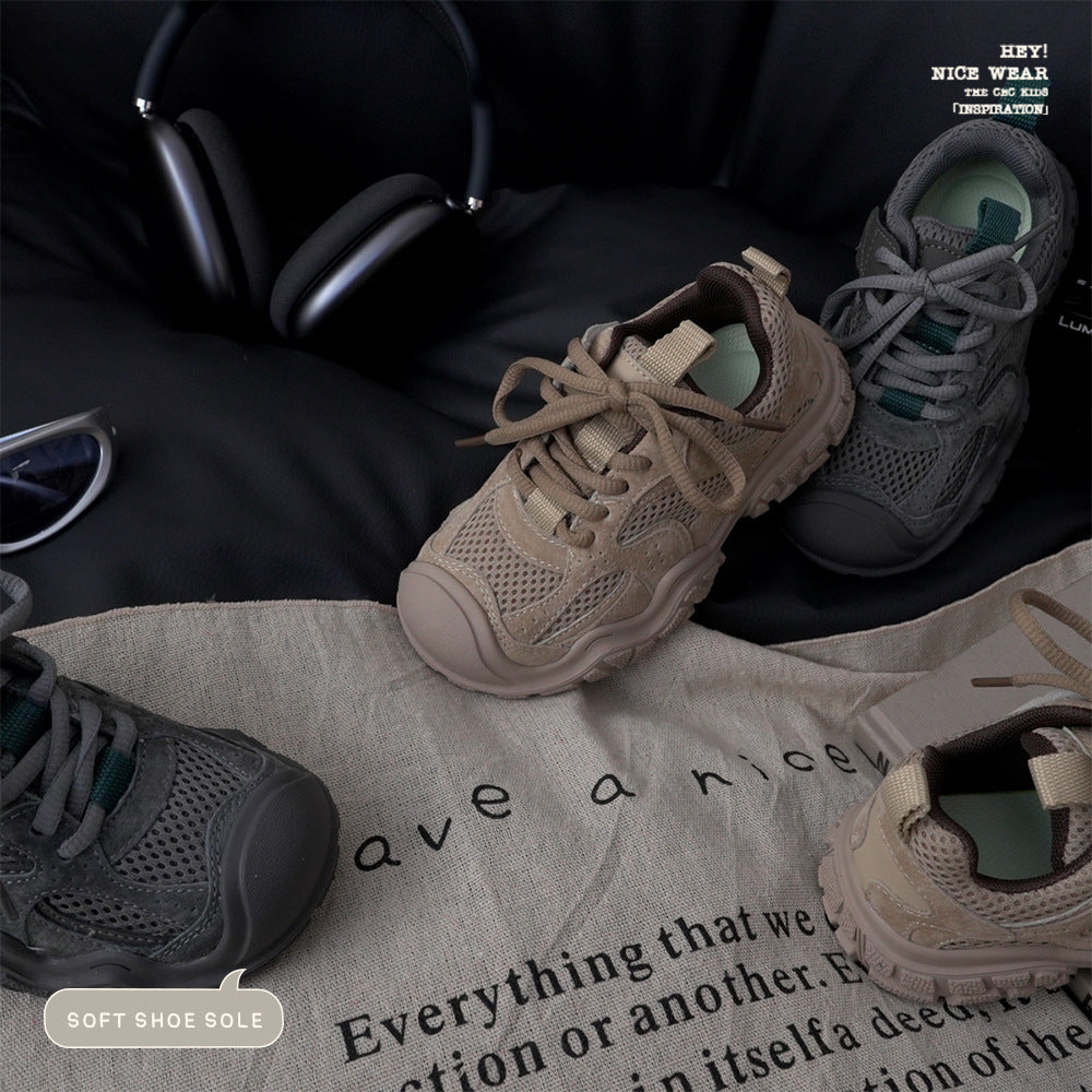 Children's Mountain Armor Closed Toe Hiking Boys Kid's Sneakers
