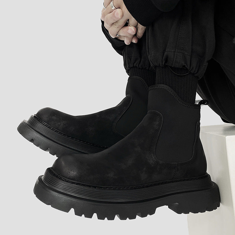 Men's Veet Cotton Martin High Street Dark Boots