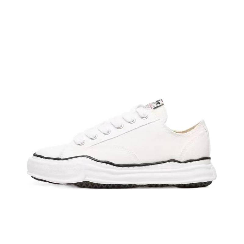 Women's & Men's Shawn Black White Plaid Lovers Vintage Men's Board Shoes