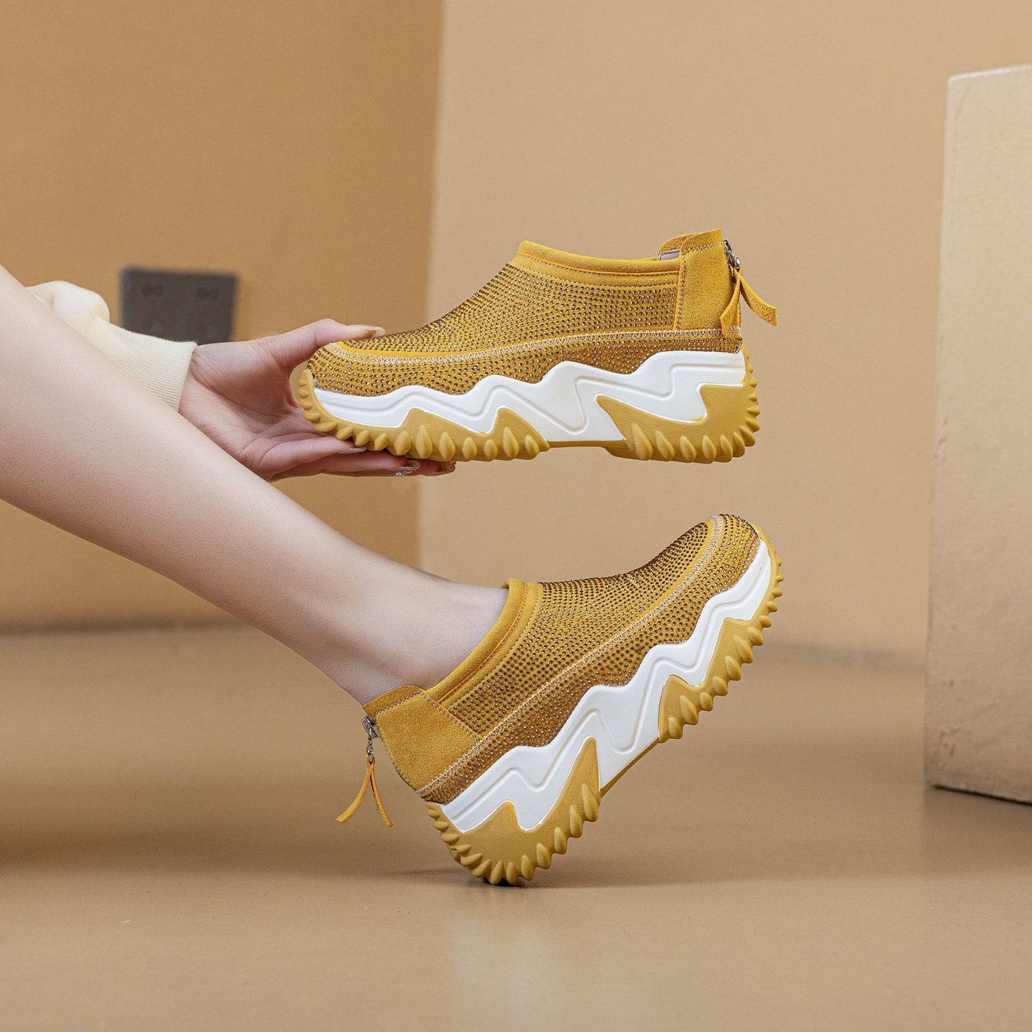 Live Streaming Leisure Female Spring Dad Casual Shoes