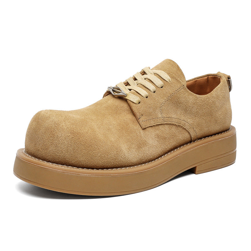 Men's Autumn Platform Height Increasing Big Head Men's Shoes