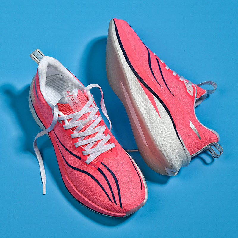 Rabbit Pink Popcorn Mesh Couple Breathable Sneakers
