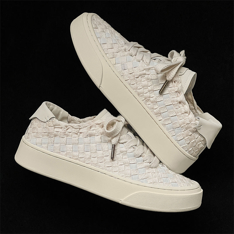 Women's & Men's Breathable Summer Comfortable Versatile Solid Color Sneakers