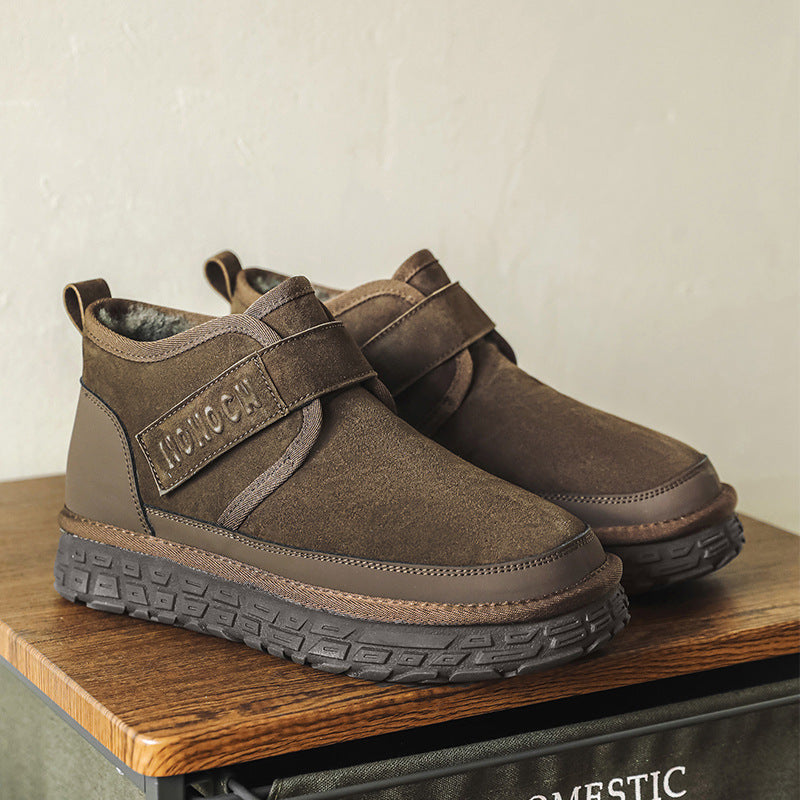 Men's Winter Insulated Thick Sole Increased Bread Snow Boots