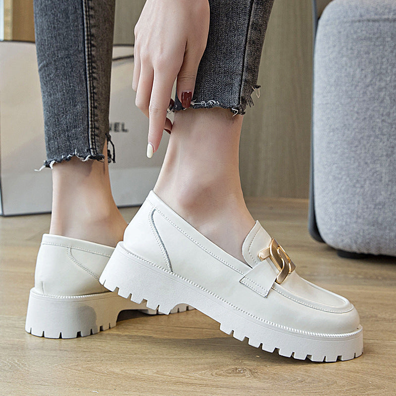 Women's Flat Bottom Slip On Pumps Preppy Women's Casual Shoes
