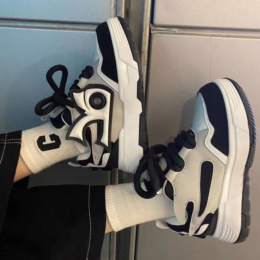 Women's & Men's Fashion Bread Design Raise The Bottom Dad Casual Shoes