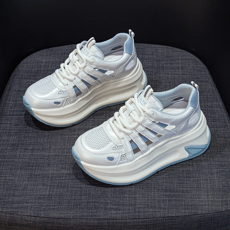 Women's Breathable Platform Height Increasing Insole Dad Fashion Women's Casual Shoes