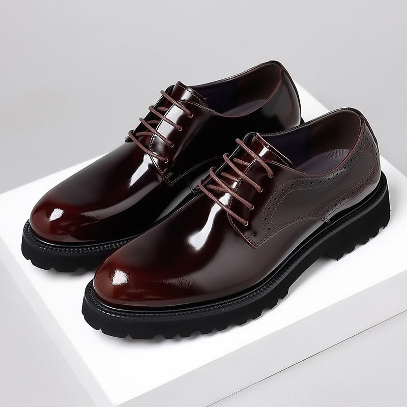Men's Hair Stylist Korean British Trend Breathable Casual Shoes