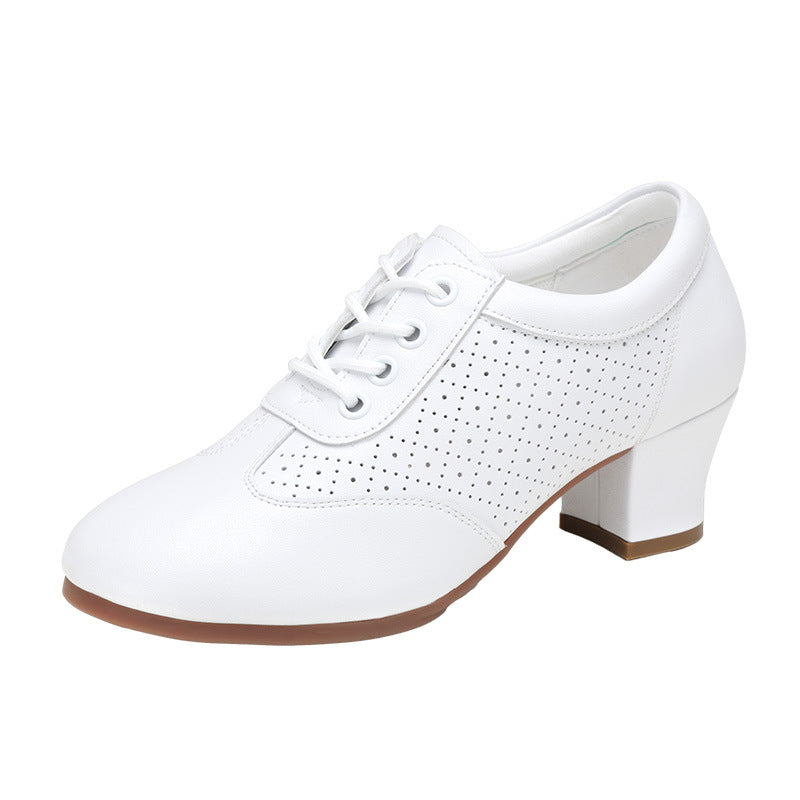 Women's Latin Dance Soft Bottom Dancing Ballroom Adult Women's Fashion Shoes