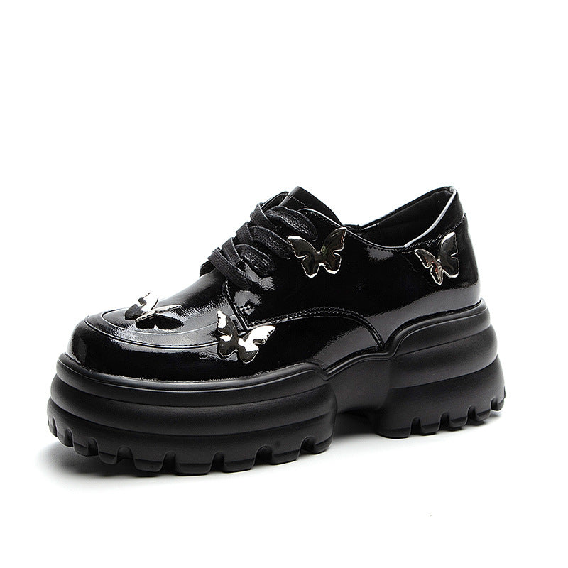 Women's & Men's Spring Bowknot Fashion Model Style Platform Height Increasing Casual Shoes