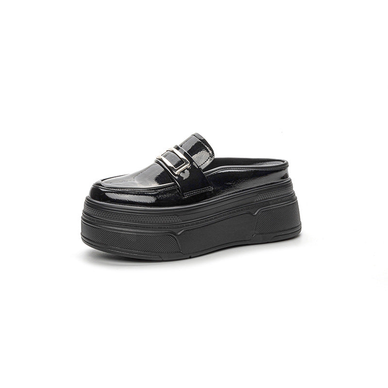Women's Outdoor Stylish Height Increasing Half Pack Slippers