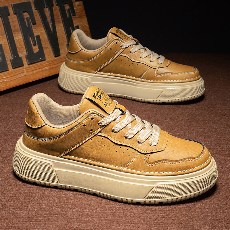 Men's Trendy Wild Sports Thick Bottom Heightened Sneakers
