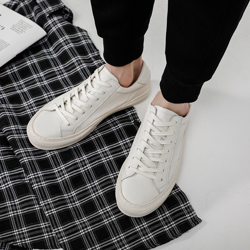 Men's Genuine Made Korean Trendy Spring Breathable Flat Sneakers