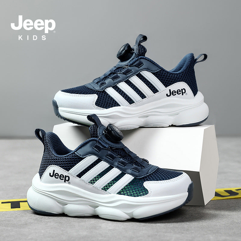 Children's Boy's Mesh Single Comfortable Soft Bottom Kid's Sneakers