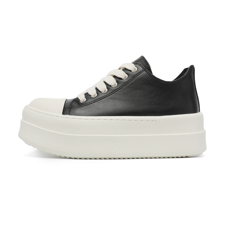 Thick Sole Height Increasing Board Easy Wear Men's Casual Shoes