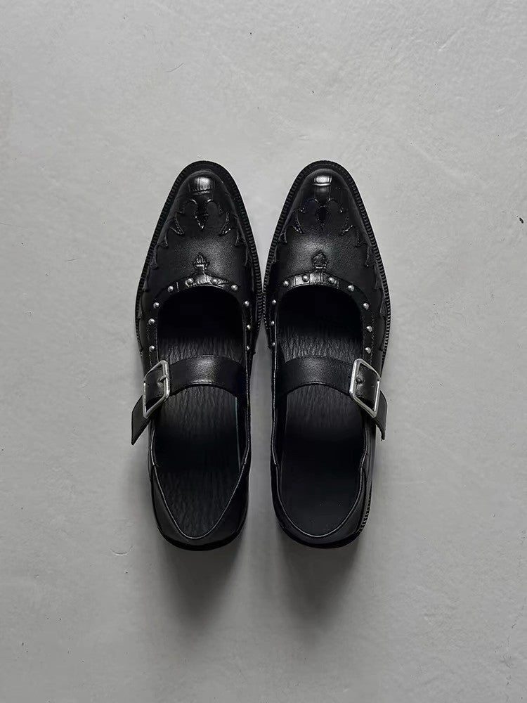 Women's Shallow Mouth Mary Jane Pumps Summer Casual Shoes