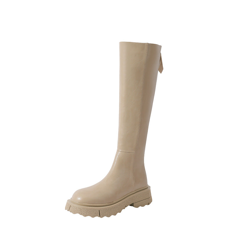 Women's Fashion High Leg Thick Bottom Knight Boots