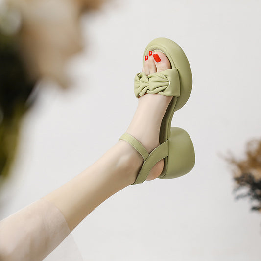 Women's Summer Fashion Thick Bottom Muffin Beach Sandals
