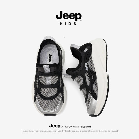 Children's Boy's Summer Breathable Mesh Slip-on Running Kid's Sneakers