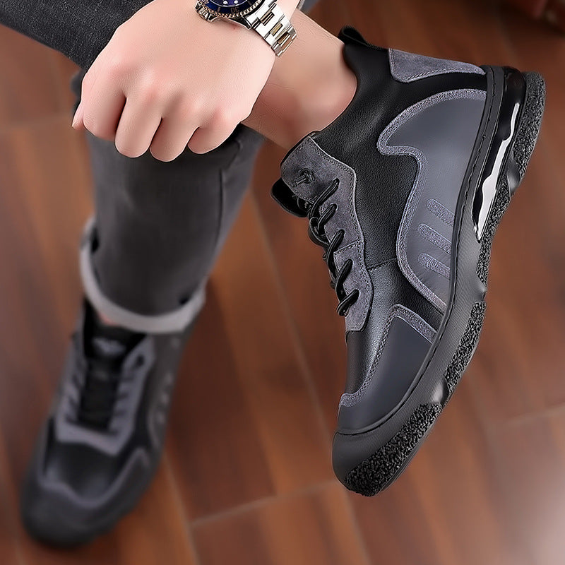 Men's Wool Fur Integrated Cotton Genuine Veet Thermal Men's Shoes