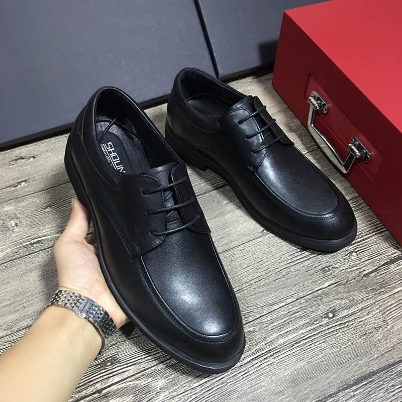 Men's Plus Size Business Formal Wedding Soft Leather Shoes