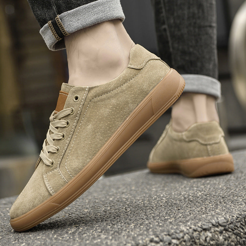 Men's Soft Bottom Small Size Retro Fashion Men's Board Shoes