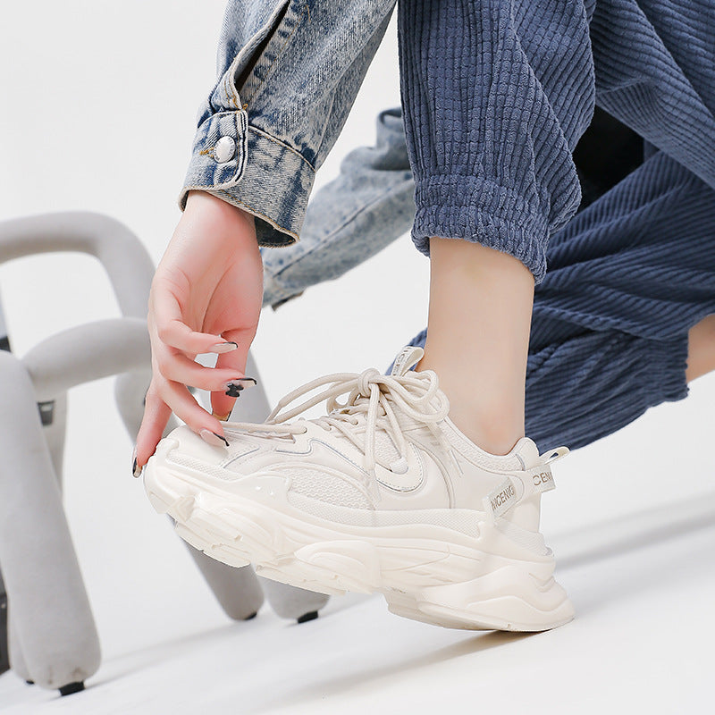 Women's & Men's Spring Platform Dad Adult Strap Heightened Men's Shoes