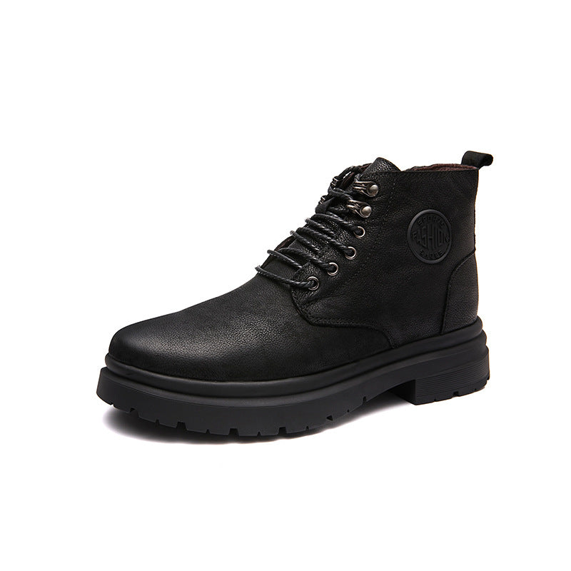 Men's Winter Comfortable Warm Thick Wool Cotton Men's Shoes