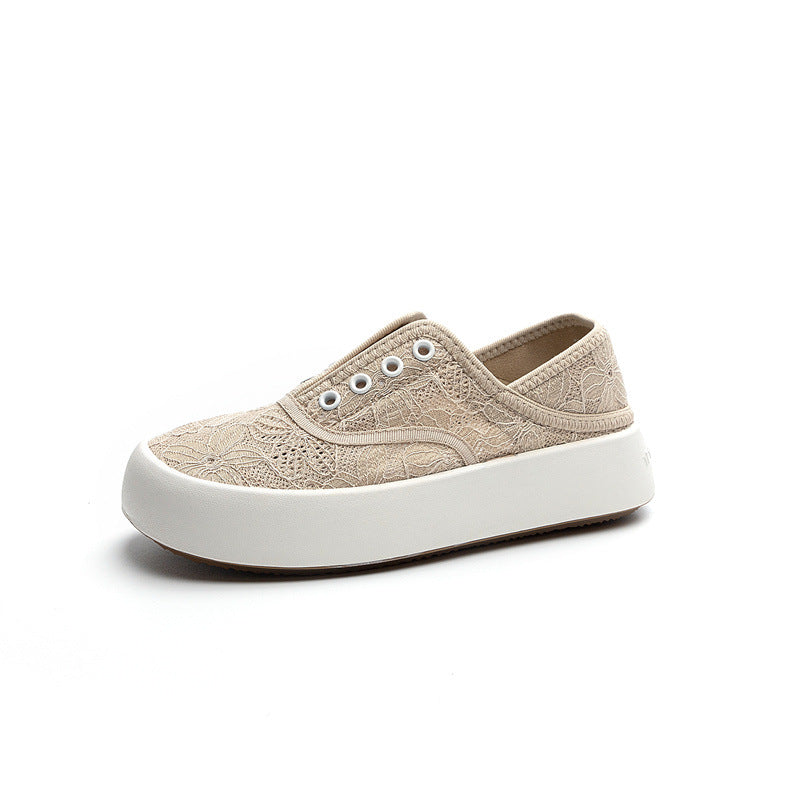 Women's Mesh Comfortable Breathable Sports Two-way Lazy Sneakers