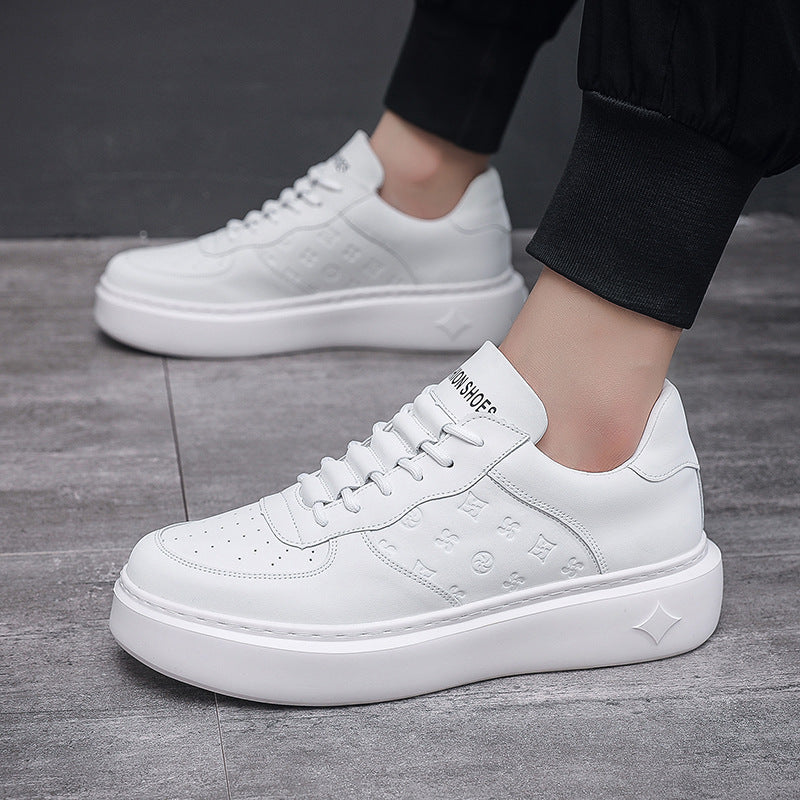 Men's Autumn Niche Hight Increasing Genuine Fashion Sneakers