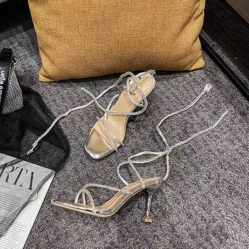Women's Strap Roman With Summer Square Toe Women's Shoes