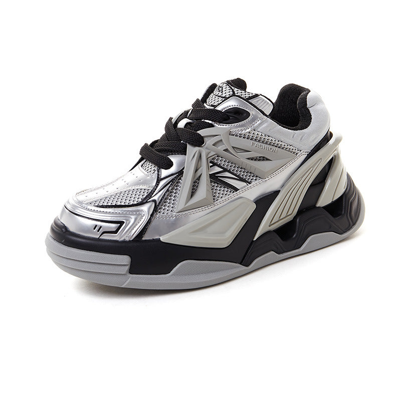 Women's & Men's Dream Maker Paris Dad Summer Thick Bottom Increased Sneakers